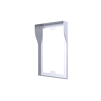 R20A In-Wall Mounting Rain Cover-Silver