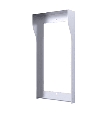 R20K In-Wall Mounting Rain Cover-Silver