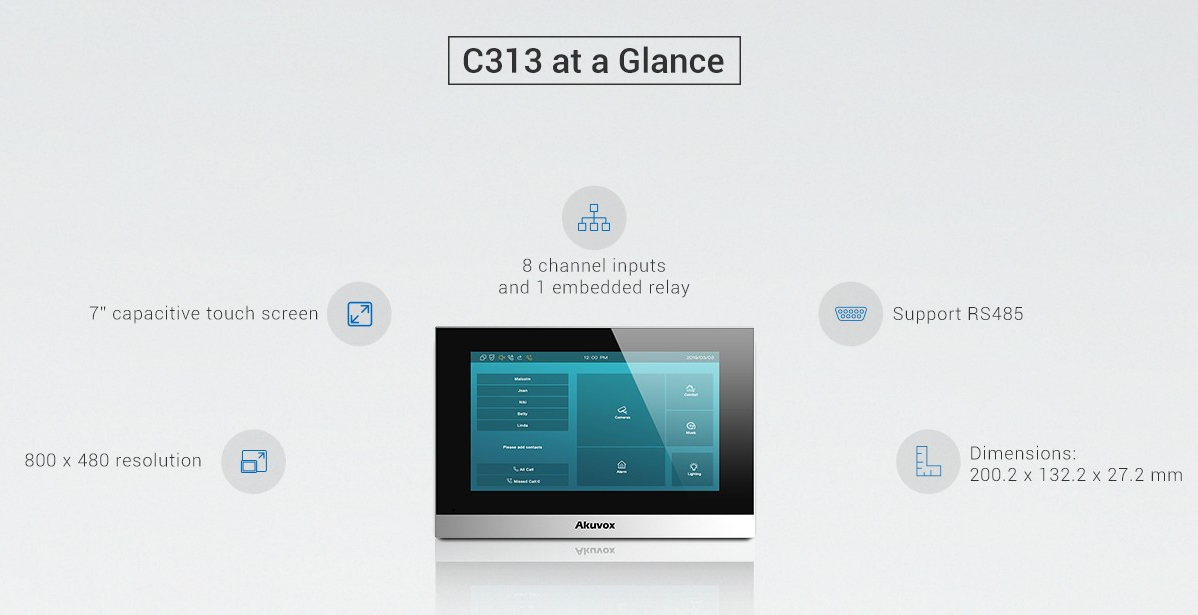 C313N - 7" - Linux - PoE C313N - 7" - Linux - PoE